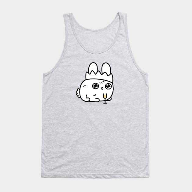 New Year bunny Tank Top by peppermintpopuk